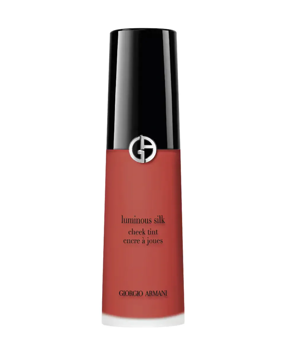 Жидкие румяна длительного действия Luminous Silk Cheek Tint Giorgio Armani, 41 Flaming Red