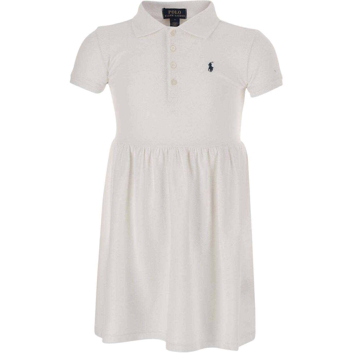 

Белая детская футболка поло Ralph Lauren