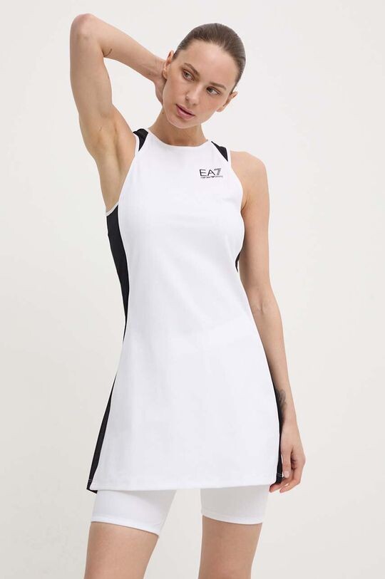 

Спортивное платье EA7 Emporio Armani, белый