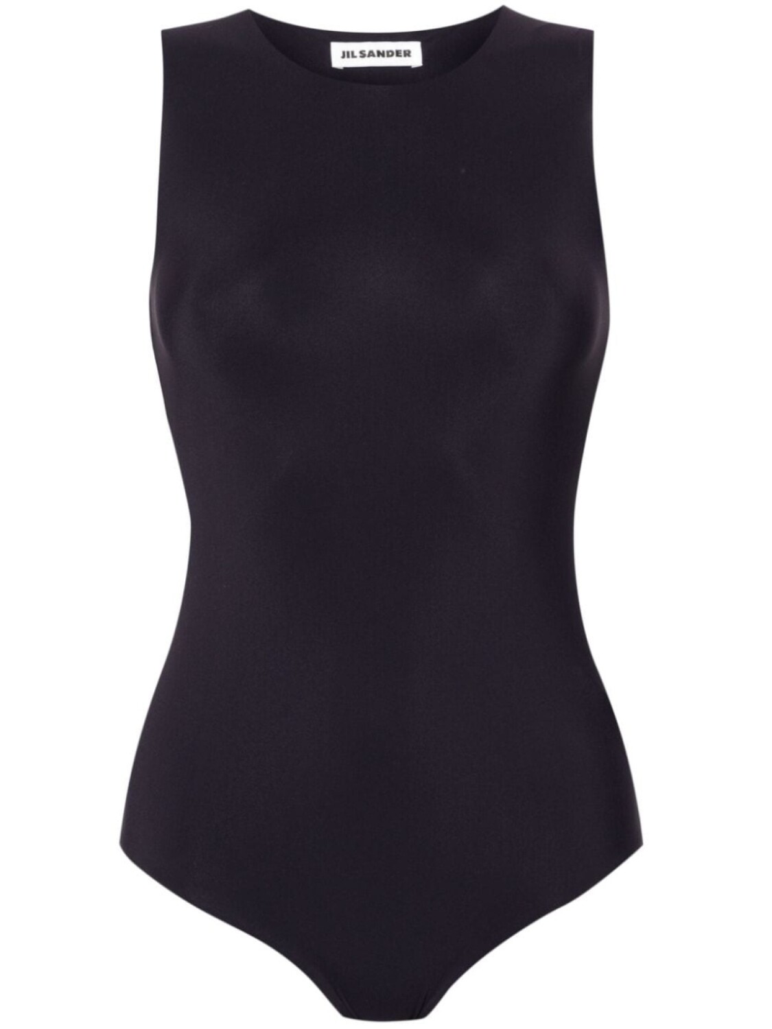 

Боди с круглым вырезом Jil Sander, синий