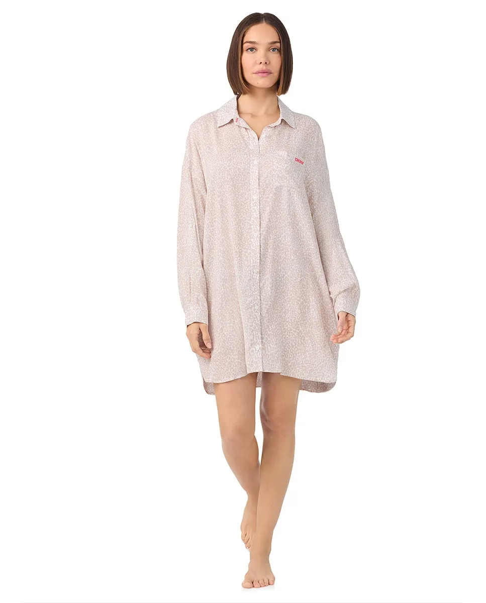 

Женская рубашка с длинным рукавом DKNY