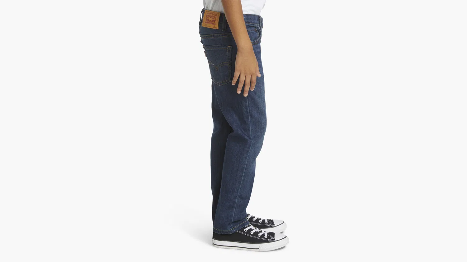 Джинсы 511 Slim Fit Eco Performance для мальчиков 4-7 лет Levi's, Dark Wash — фото 2
