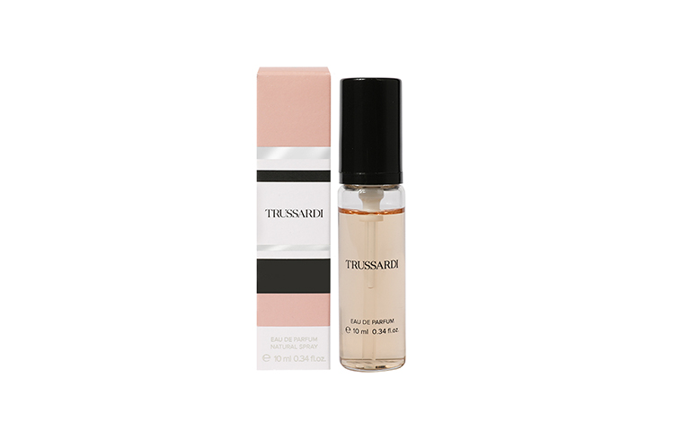 Портативный мини-набор пробников парфюма eau de parfum eau de toilette pomelo mugwort 10ml TRUSSARDI — фото 4