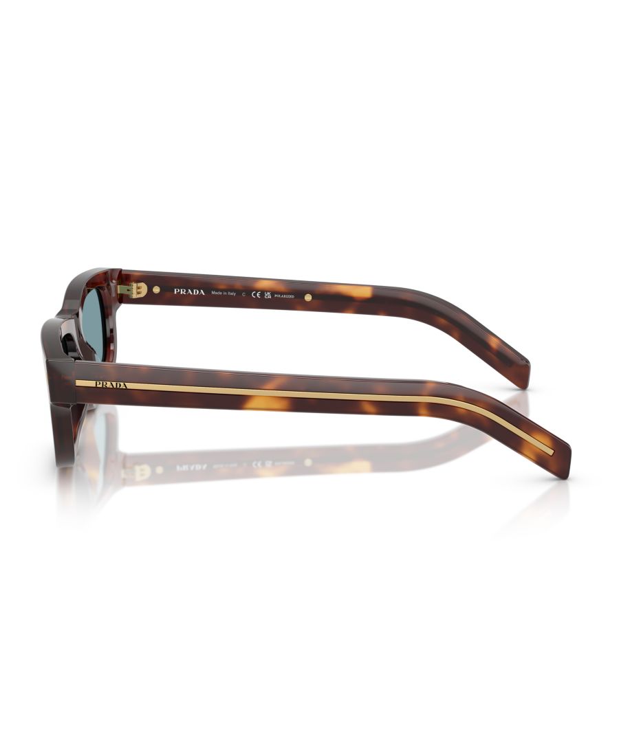 Мужские поляризованные солнцезащитные очки PR B11SF PRADA, Classic Tortoise — фото 3