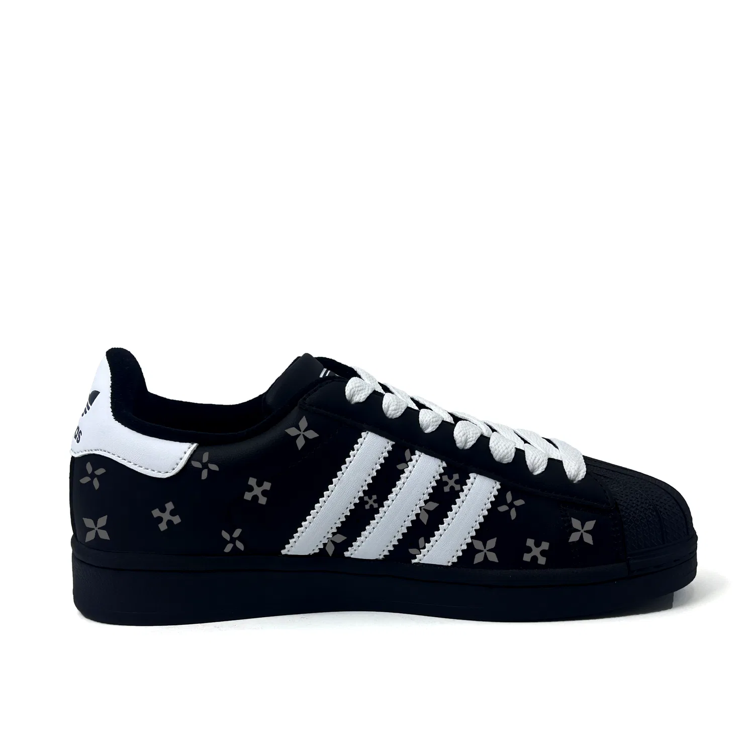 Кроссовки детские Adidas Originals Superstar 2 Black Gray — фото 3