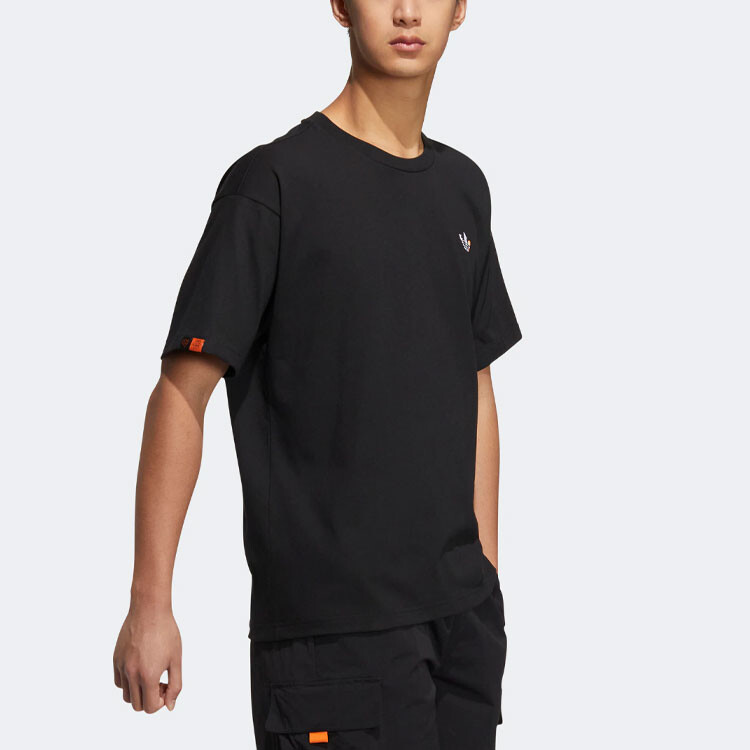 Футболка унисекс Adidas Originals, цвет Black — фото 4