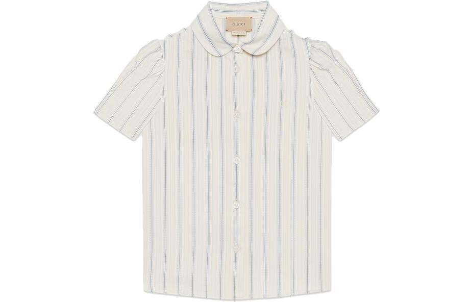 

Детская рубашка Gucci, светло-голубой