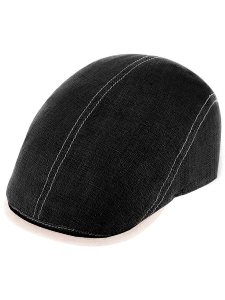 

Fiebig Цельная кепка с козырьком, черного цвета