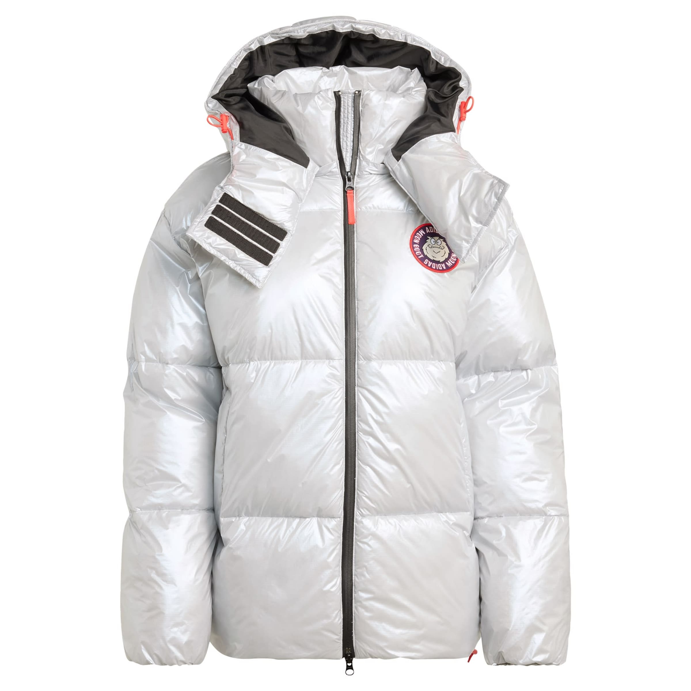 

Adidas Sportswear Спортивная куртка 'Adidas x Moon Boot' в цвете Silver