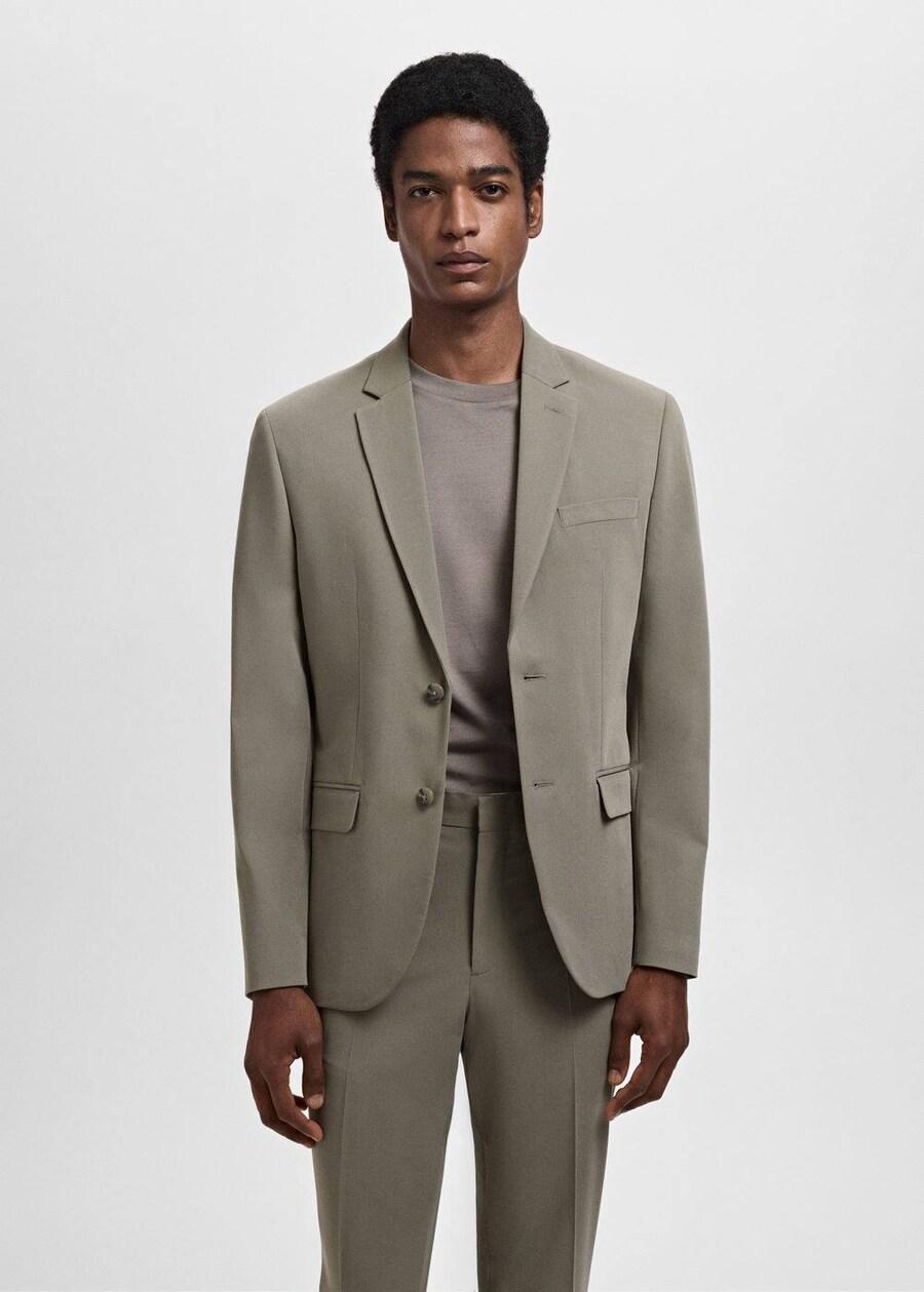 

Пиджак стандартного кроя MANGO MAN Paris, Olive