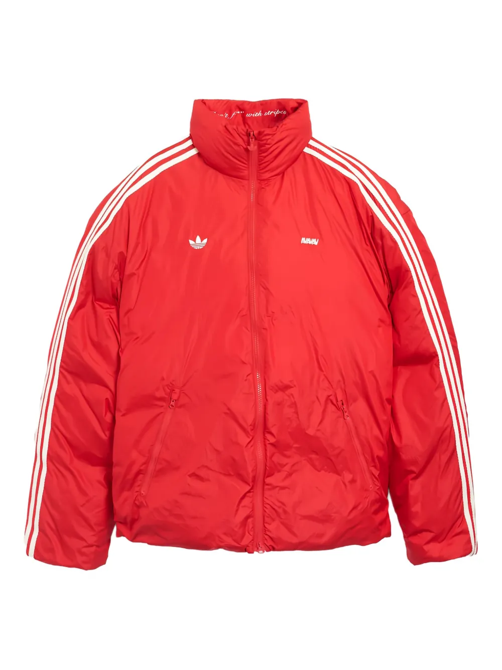 

Пуховик из коллаборации с Avavav adidas, красный