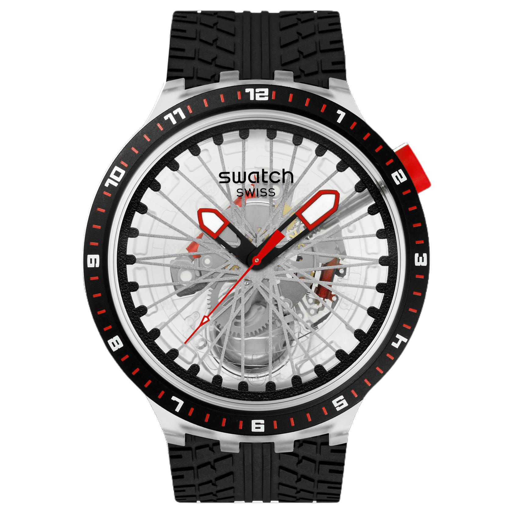 

SWATCH Часы Unisex Skeleton Watch SB05K103, Skeleton Dial