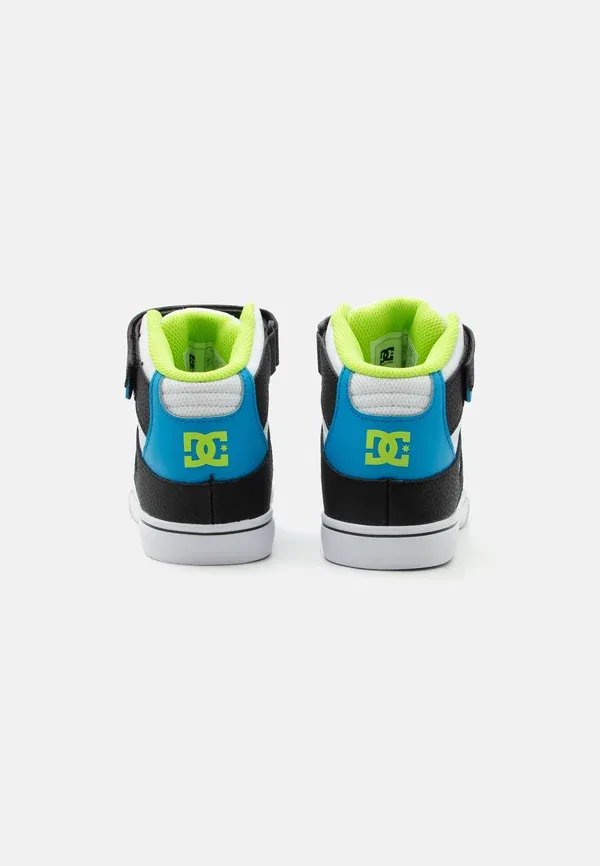 Кроссовки для скейтбординга DC Shoes, черный/синий/лайм — фото 3