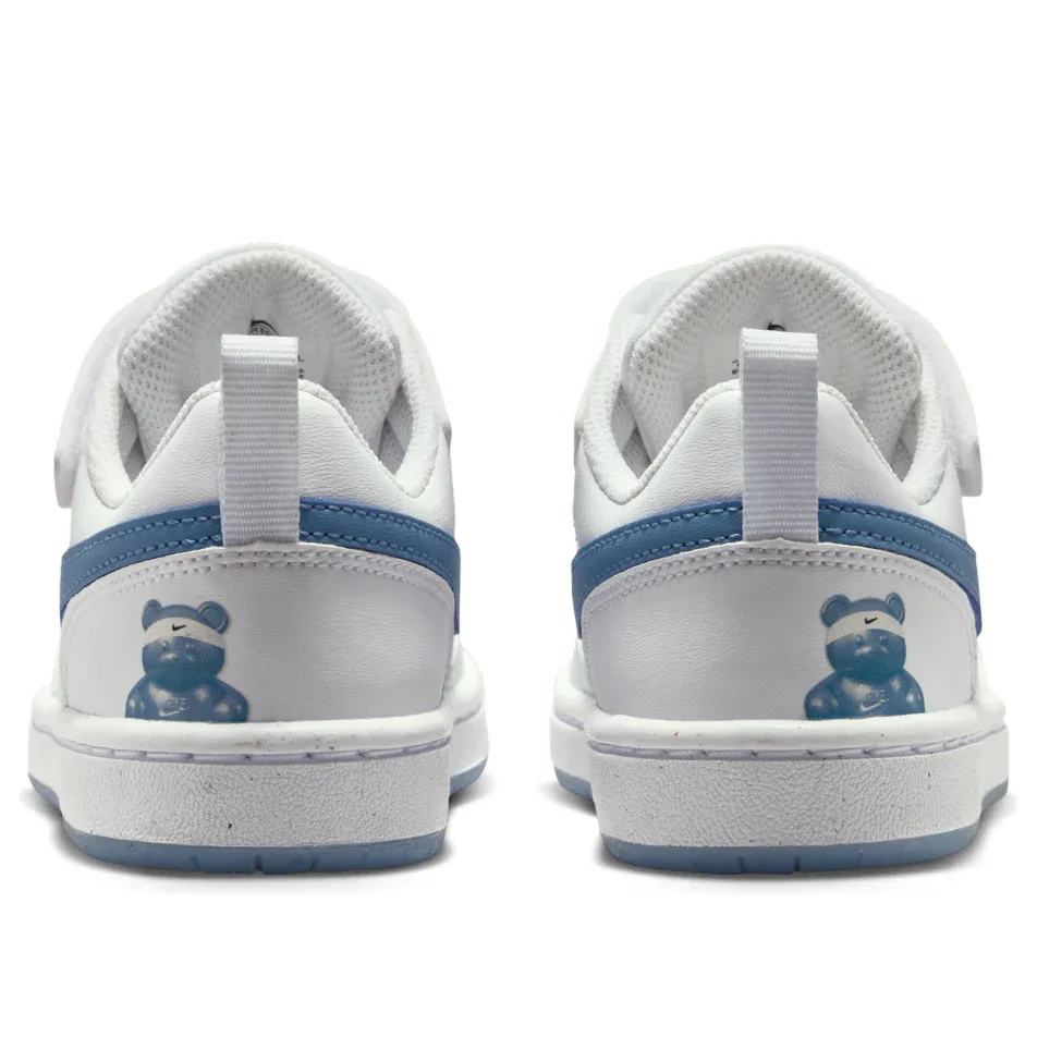 Кроссовки (PS) Nike Court Borough Low 'White Work Blue' — фото 3