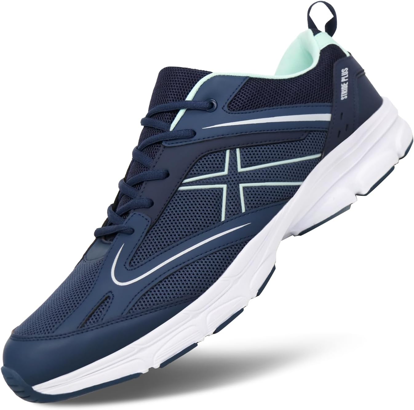 

Мужские кроссовки Hawkwell больших размеров, легкие повседневные для ходьбы, спортивная обувь, размеры США 13, 14, 15, 16, 17, 18, 19, темно-синий