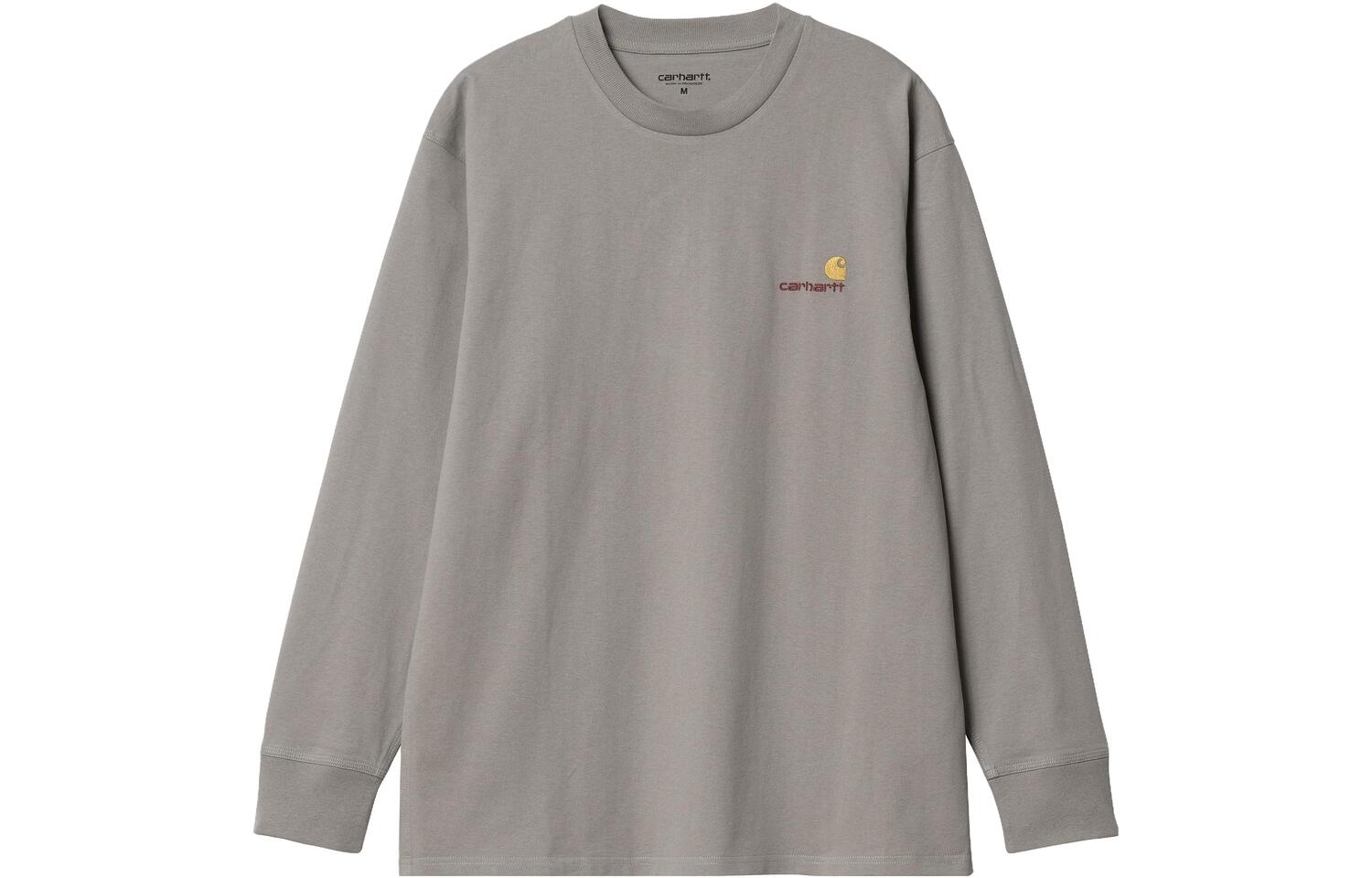 

Футболка American Script с длинным рукавом Carhartt WIP, серый