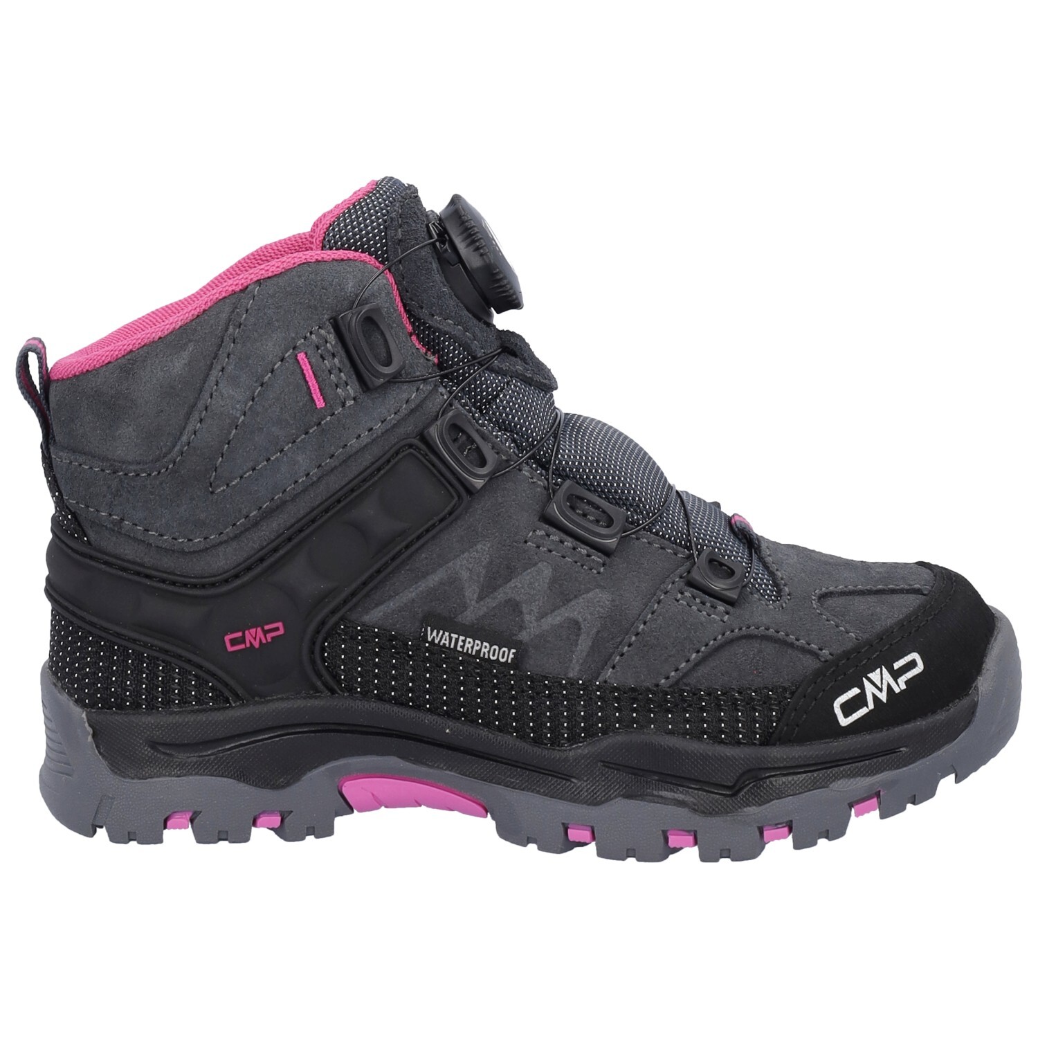 

Походная обувь Cmp Kiruna Mid Fitgo Trekking Shoes WP, цвет Antracite/Festival