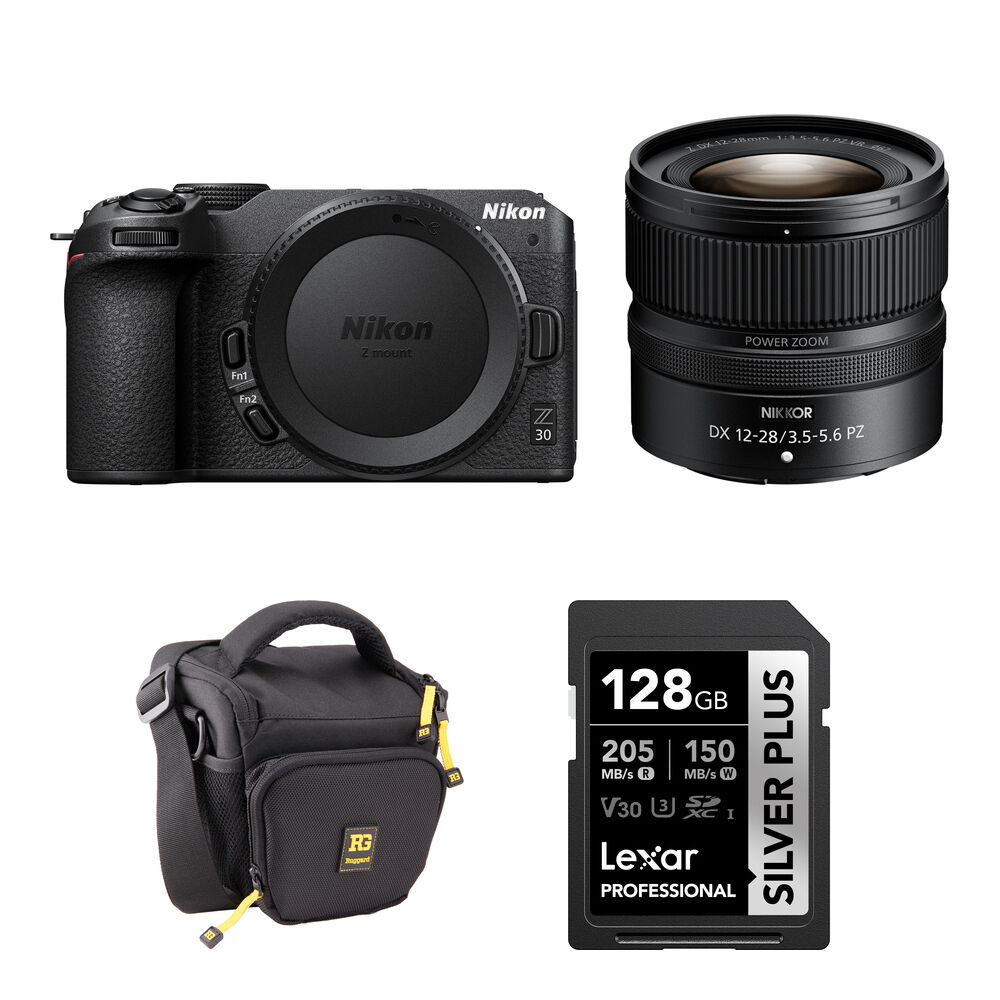 

Беззеркальная камера Nikon Z30 Mirrorless Camera with 12-28mm f/3.5-5.6 Lens and