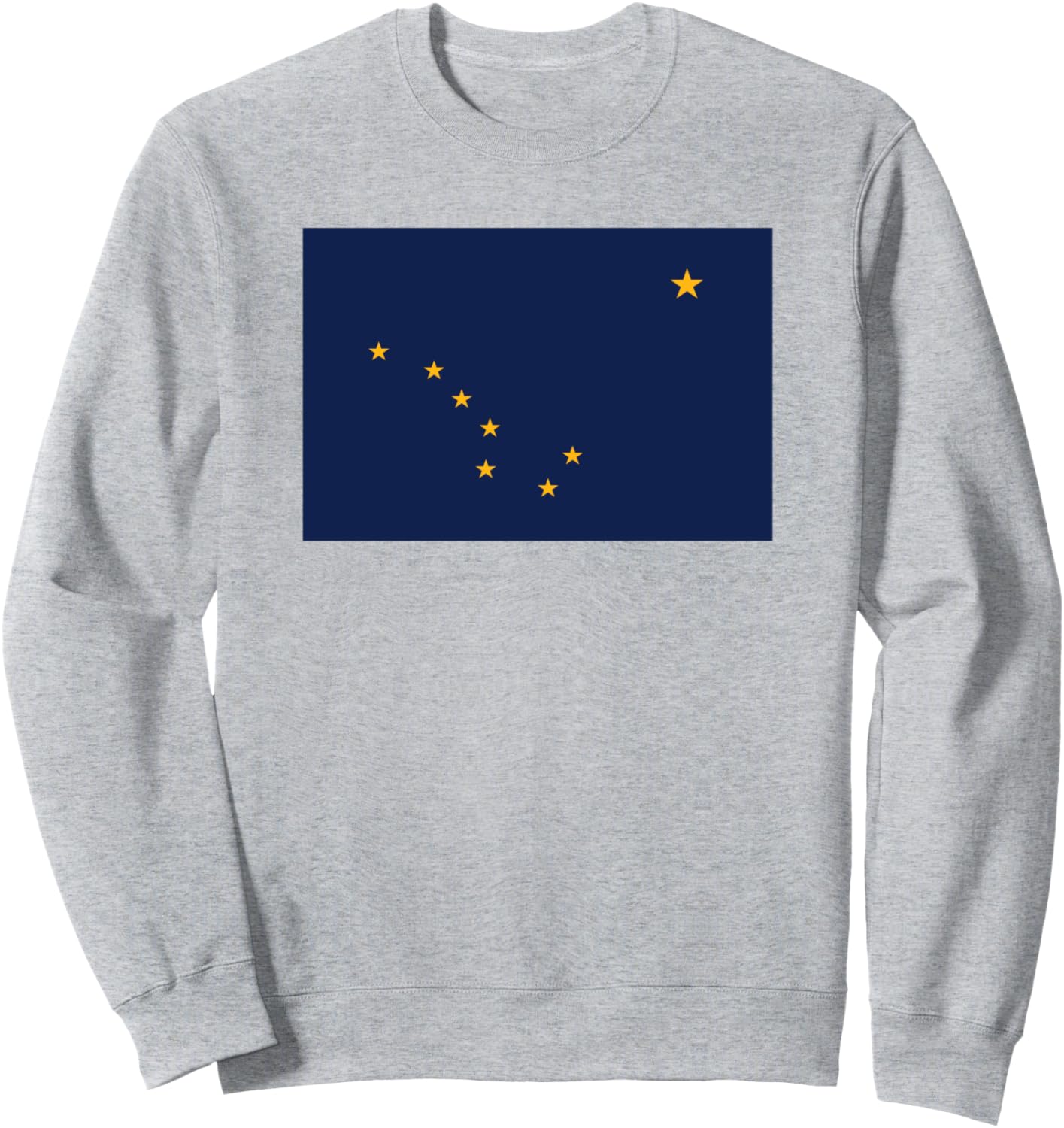 

Толстовка с флагом Аляски Lonestardesigns, серый