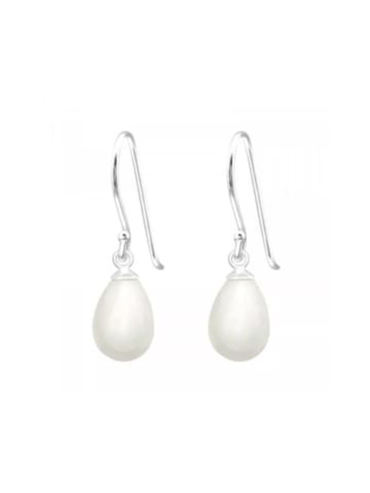 

Alexander York Серьги-подвески с жемчугом, белые, из серебра 925 пробы, комплект из двух частей в серебре