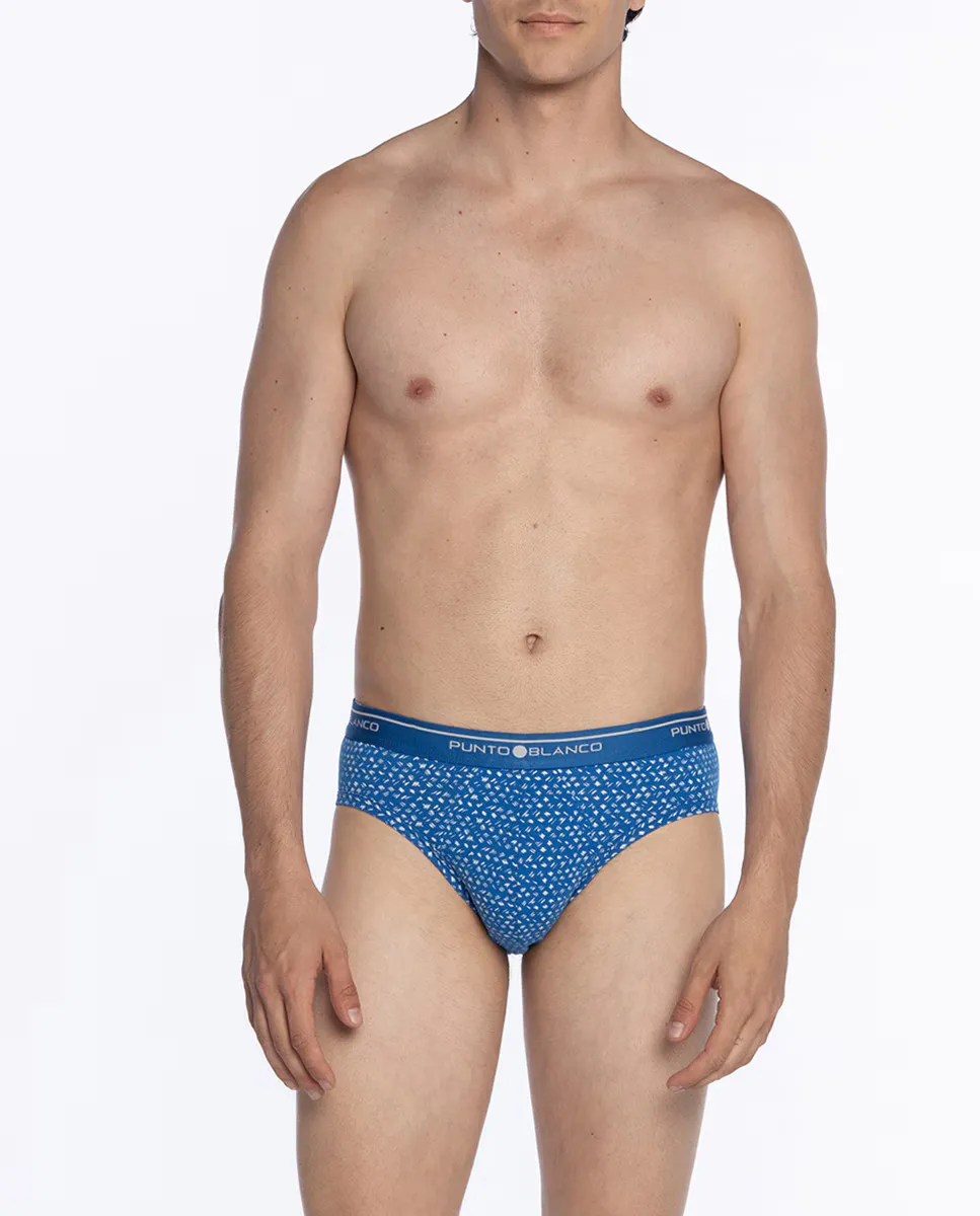 

Упаковка из 3 однотонных трусов Punto Blanco, мультиколор