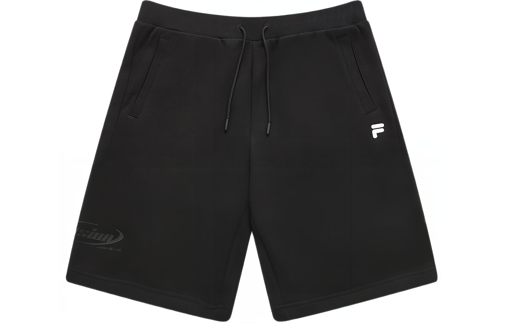 

Мужские повседневные шорты UNIFORM цвета «уголь» FILA FUSION, Jet Black