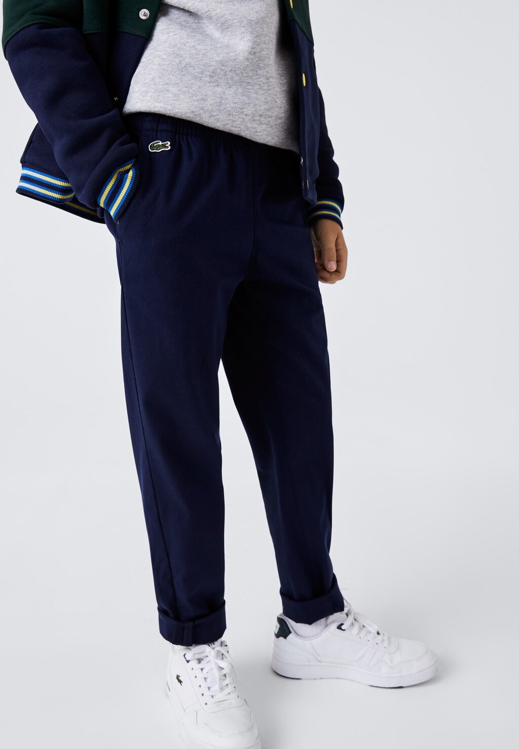 

Чиносы Trousers Essentials Lacoste, цвет navy blue