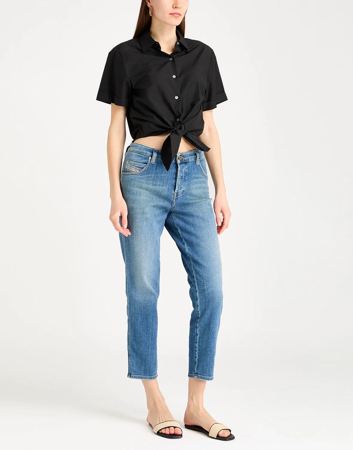 Джинсы denim Babhila DIESEL синие — фото 2