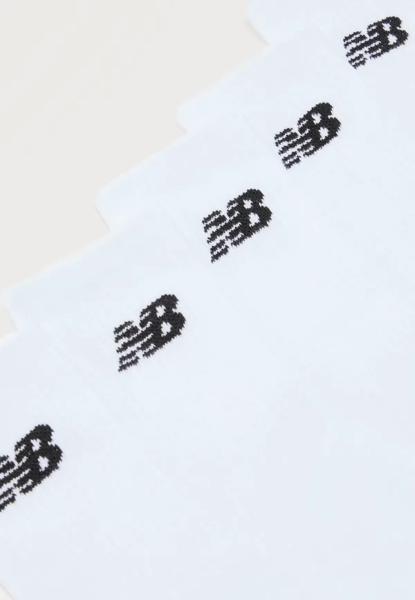 Повседневные носки унисекс, упаковка из 10 пар. New Balance, White — фото 2