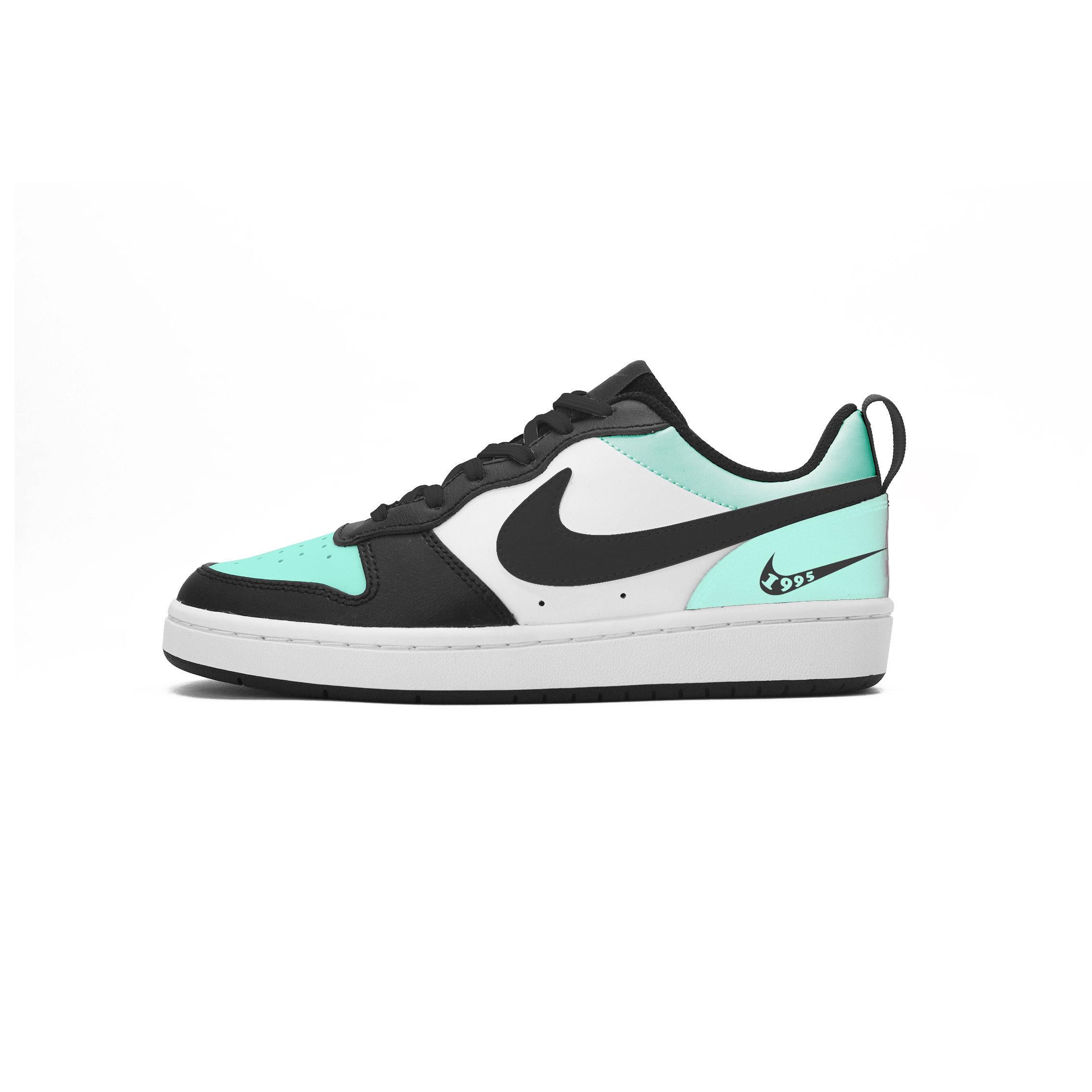 

Кроссовки Nike Court Borough 2 Kids' Skateboarding Shoes Grade School, черный