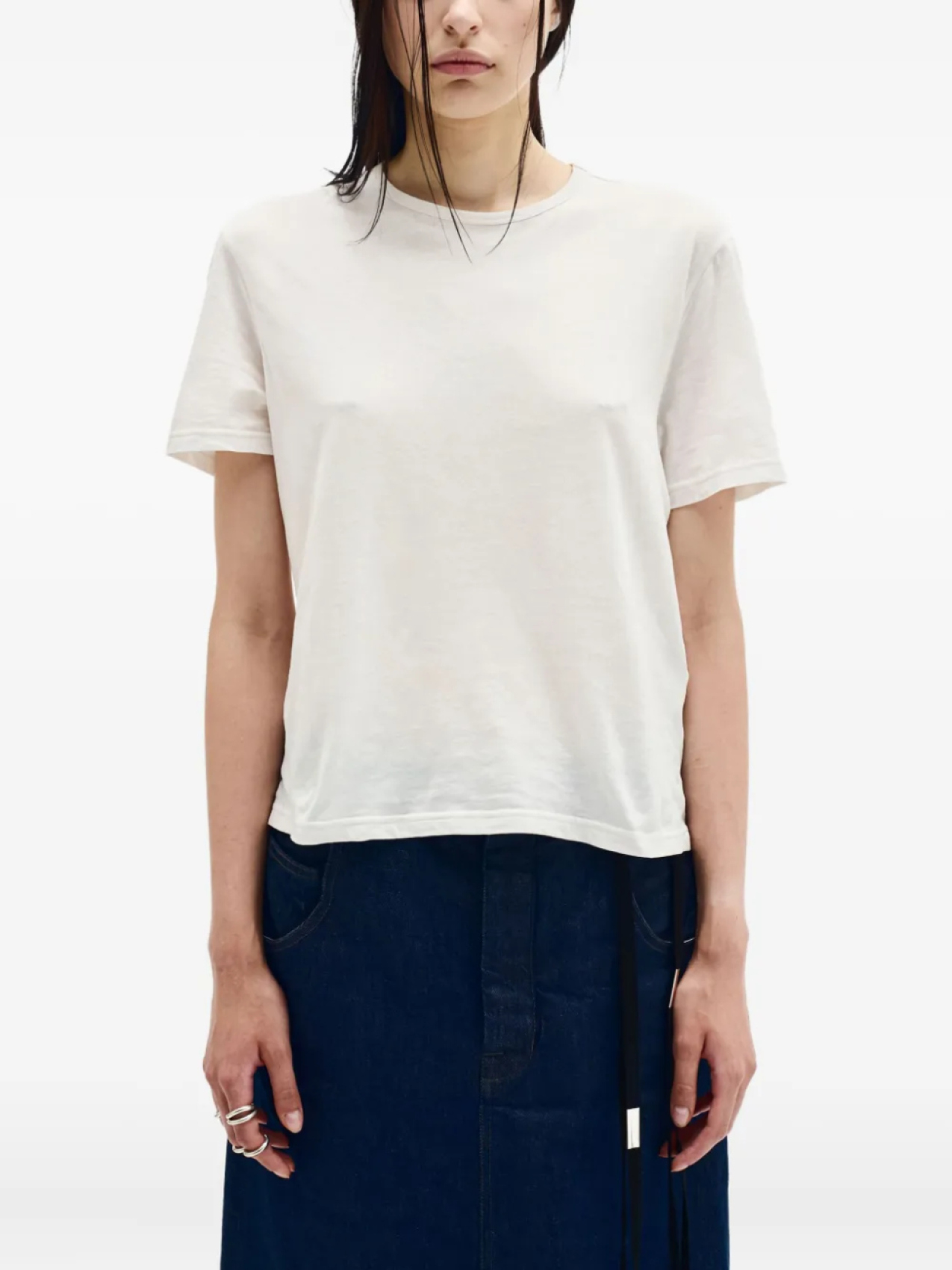 

Ann Demeulemeester футболка Fanie October And The Eyes, белый