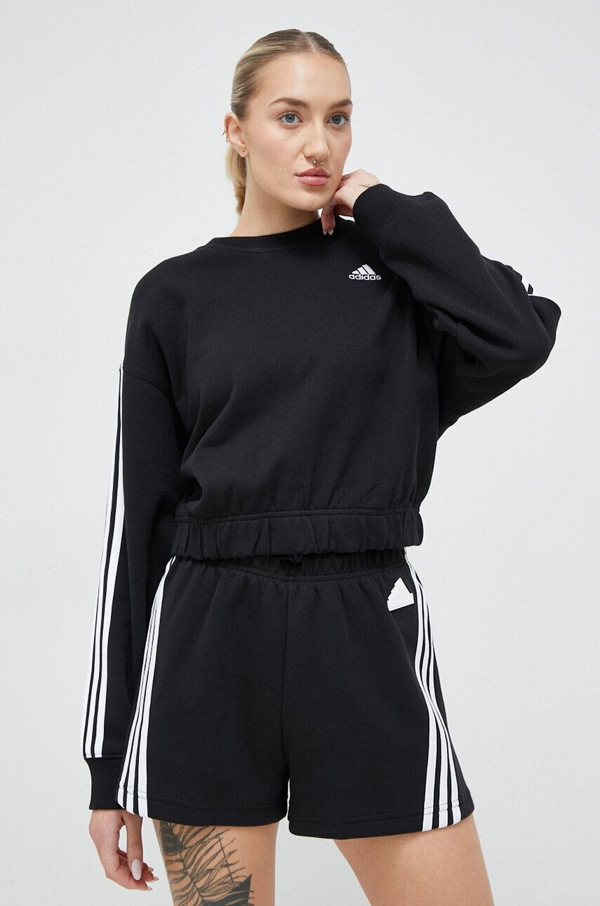 

Толстовка Adidas из хлопка, черный