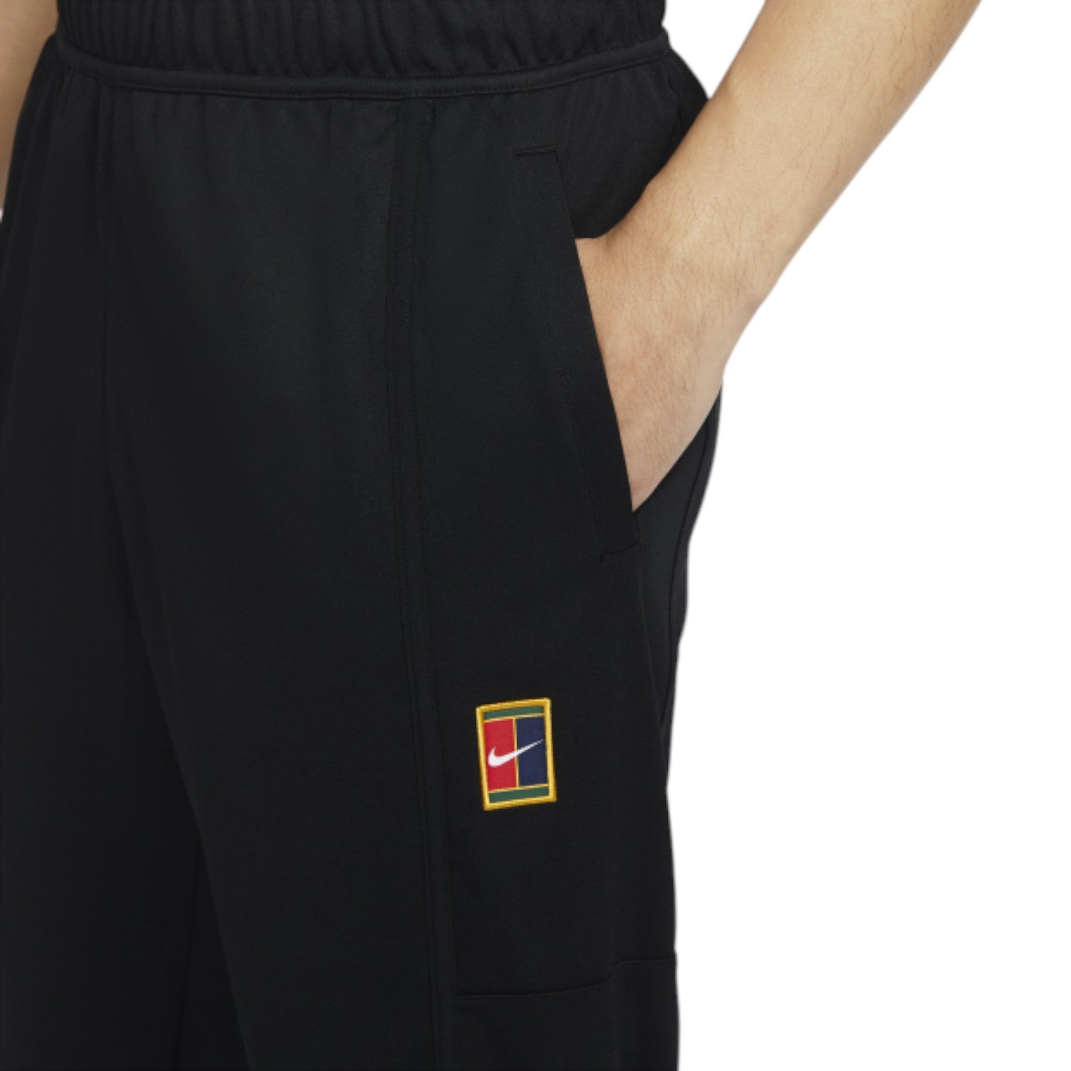 Брюки Nike Court Heritage Tennis Trousers 'Black' — фото 3