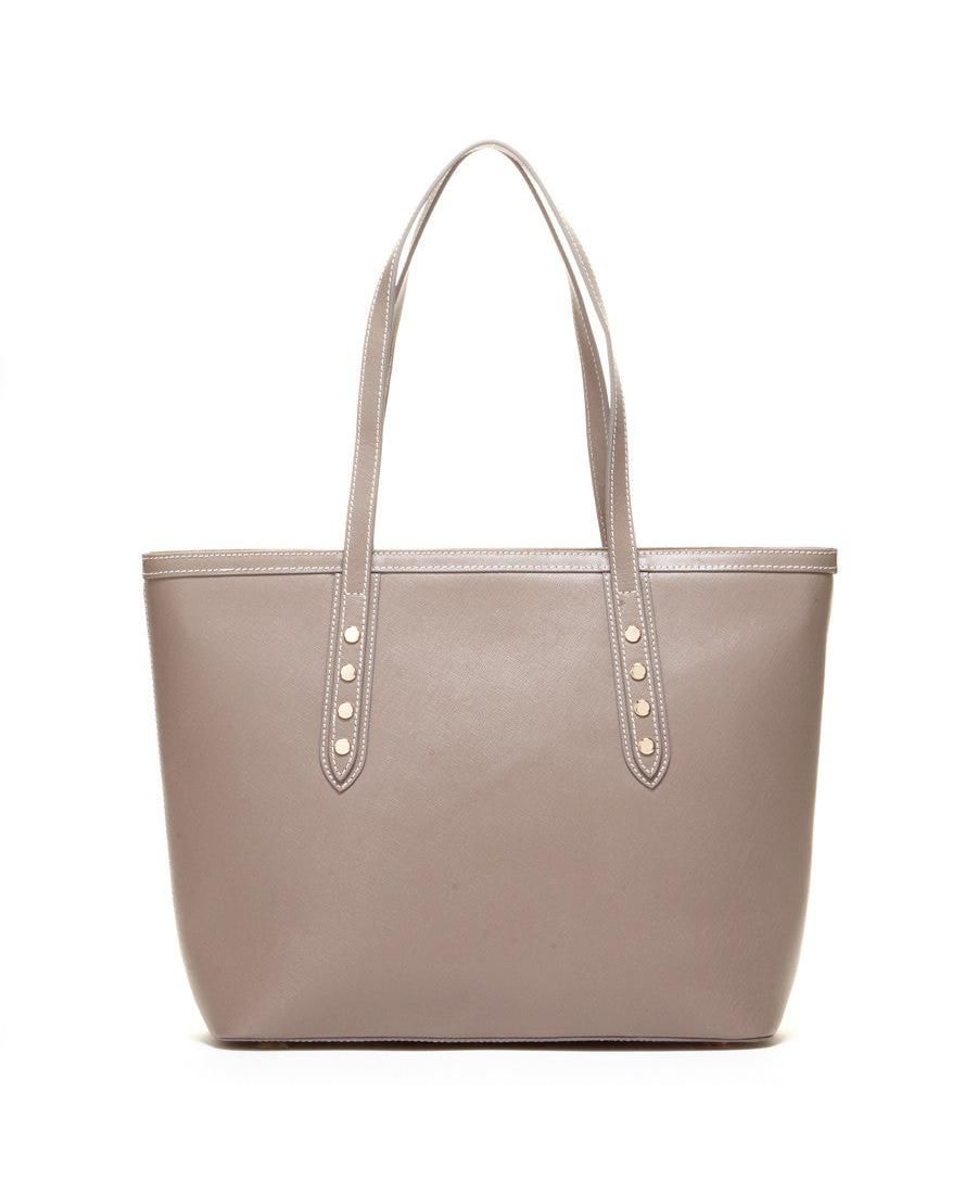 

Сумка через плечо из темно-коричневой кожи, большая рабочая сумка-тоут для женщин, сумка для ноутбука SUSU, Light gray/pastel grey