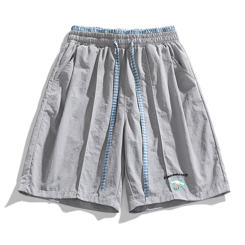 

Шорты повседневные Unisex CINNAMOROLL Yugui Dog Sanrio, серый