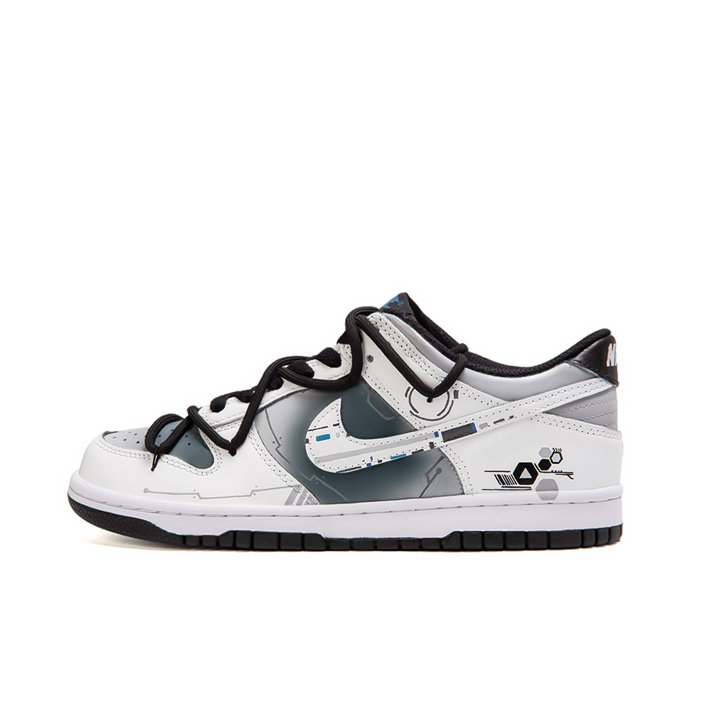 

Кроссовки Nike Dunk Skateboarding Shoes Women's Low-top Blue, черный