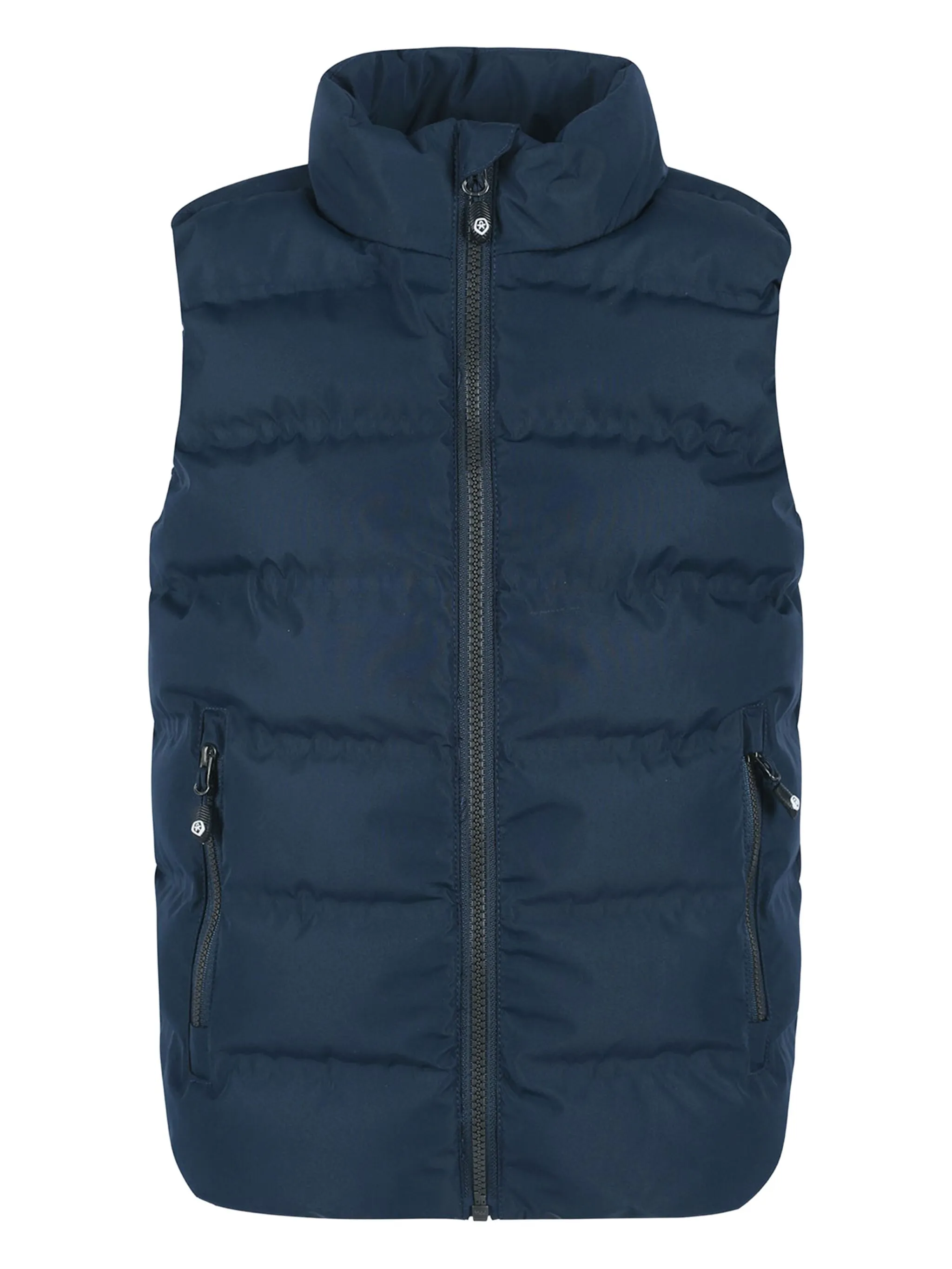 

Стеганый жилет на молнии Color Kids, синий