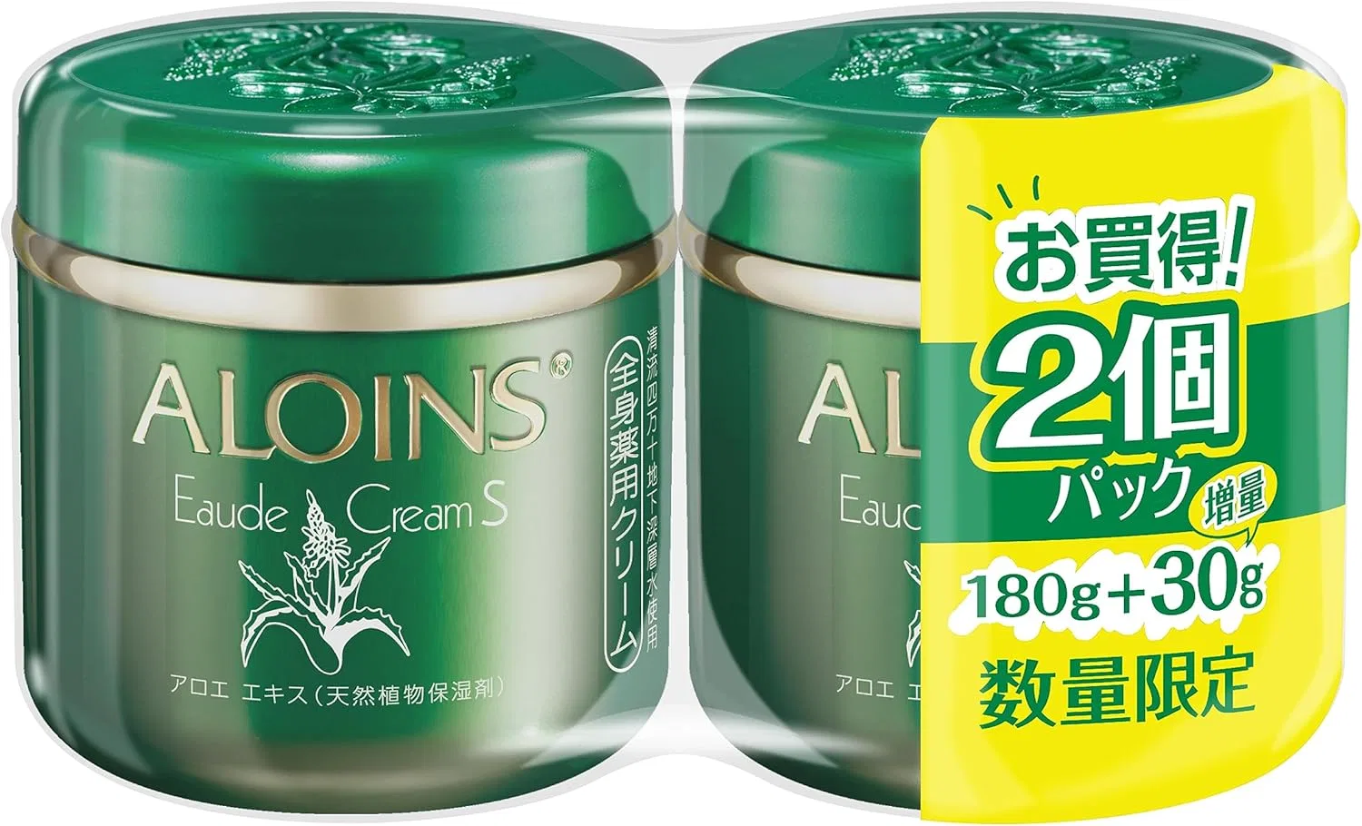 Крем для лица Aloin Cosmetics — Дневной Eau de Cream S Extra Large 2 упаковки по, 210 г