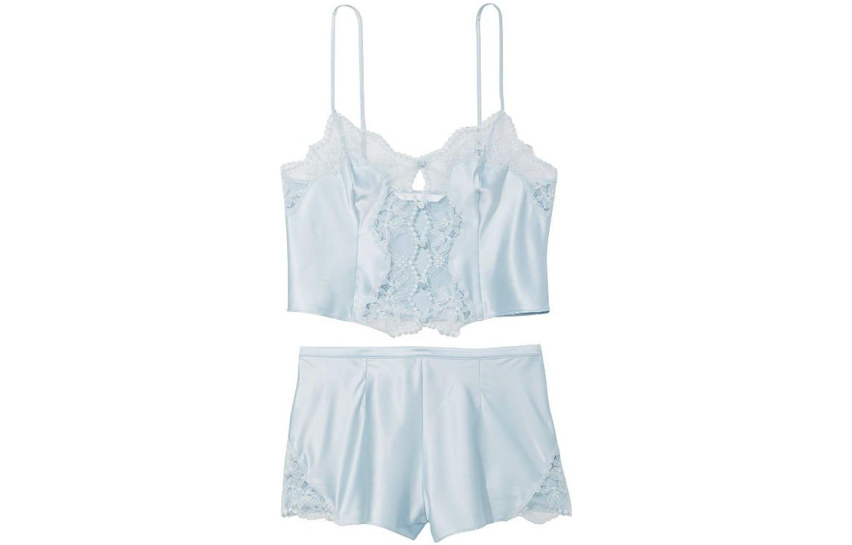 

Женский комплект пижамы Victoria's Secret, светло-голубой