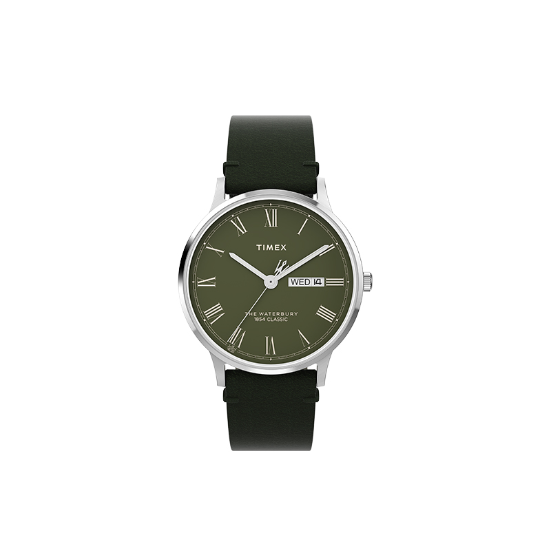 

TIMEX Часы Wrist Watch Quartz Movement Leather Strap 40mm White Dial Men's Watch, Brown Watch Dial