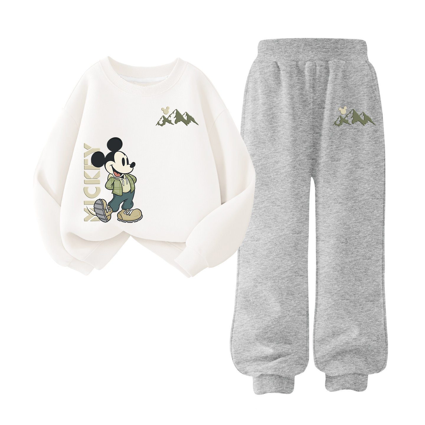 

Детская повседневная спортивная одежда Disney, белый