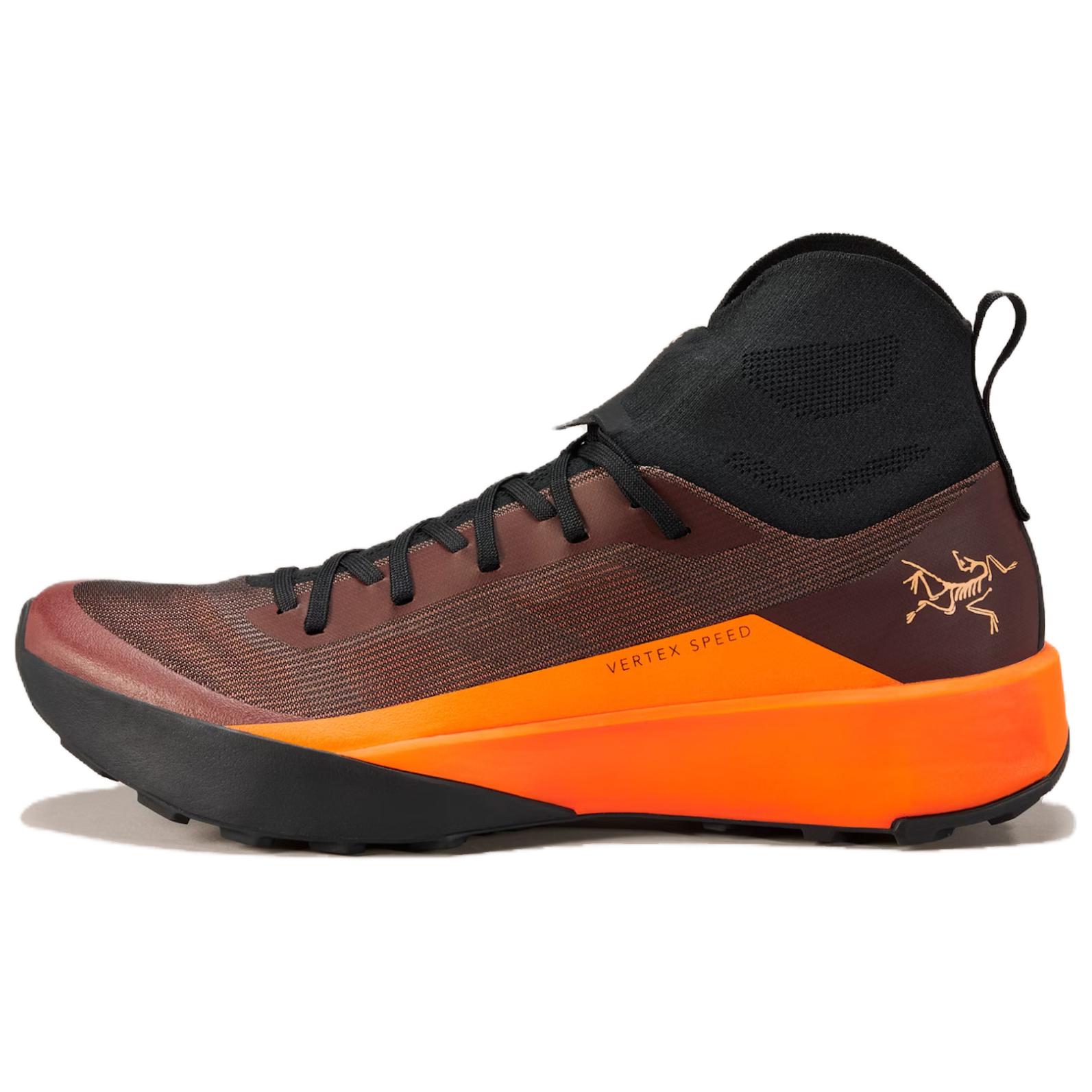 

Arcteryx Кроссовки Verte Anti Slip с высоким берцем, износостойкие, мужские, цвет "умбра-оранжевый"
