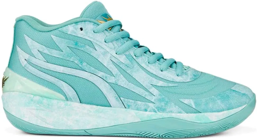 Мужские баскетбольные кроссовки PUMA Lmb X Mb.02 Jade - зеленые