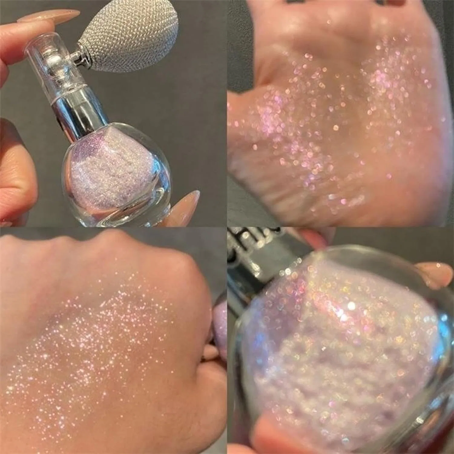 Спрей-блестки для тела и волос BOLYDOOM Pink Hair Glitter, 70 г — фото 4