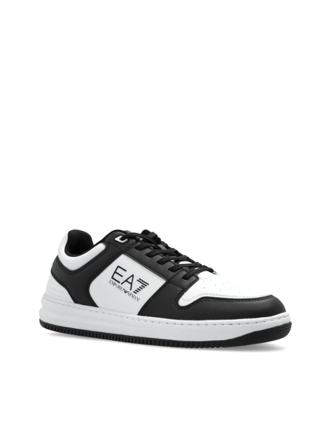 Ea7 Emporio Armani кроссовки со шнуровкой и логотипом, белый — фото 4