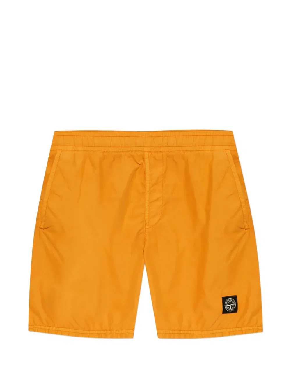 Эластичные плавательные шорты Stone Island, оранжевый