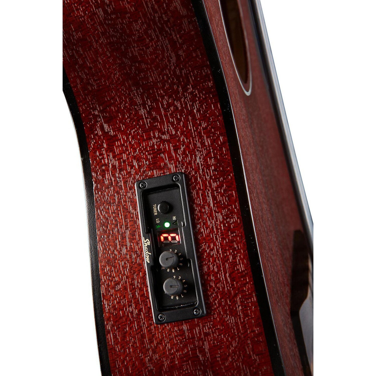 Kala Rumbler Fretted Acoustic-Electric U-Bass Natural Mahogany — фото 3