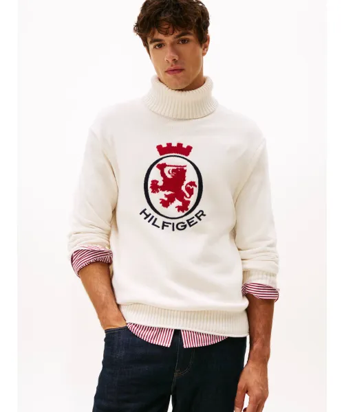 

Водолазка Relaxed fit Tommy Hilfiger, бежевый