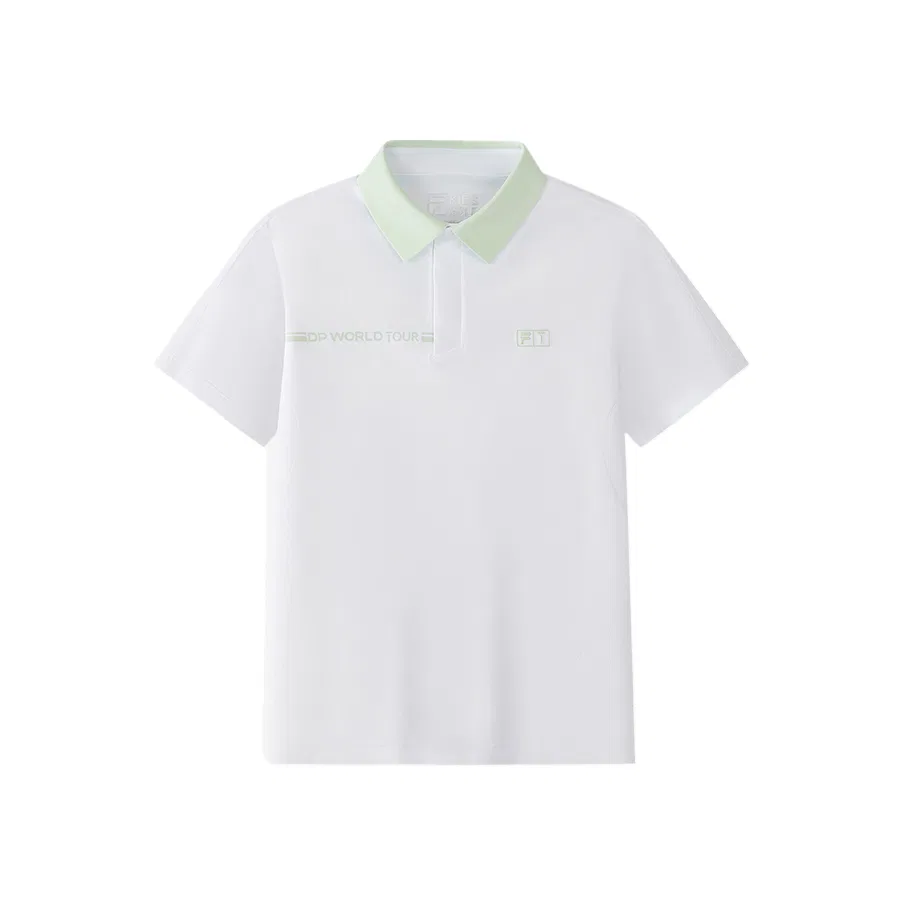 Поло FILA KIDS PERFORMANCE FPF для детей, бело-зеленое