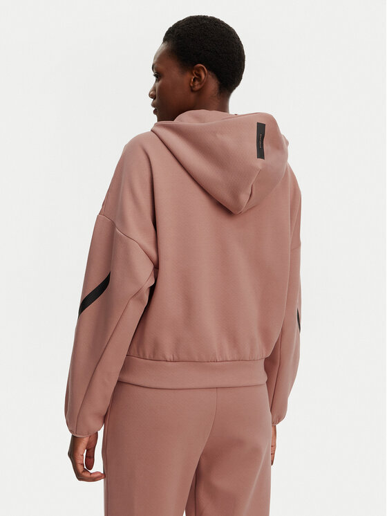 Свободный крой толстовка Z.N.E. JC5394 Adidas, розовый — фото 3